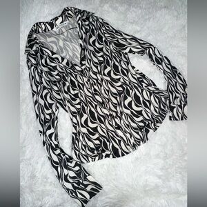 Zara 70s inspired top size M